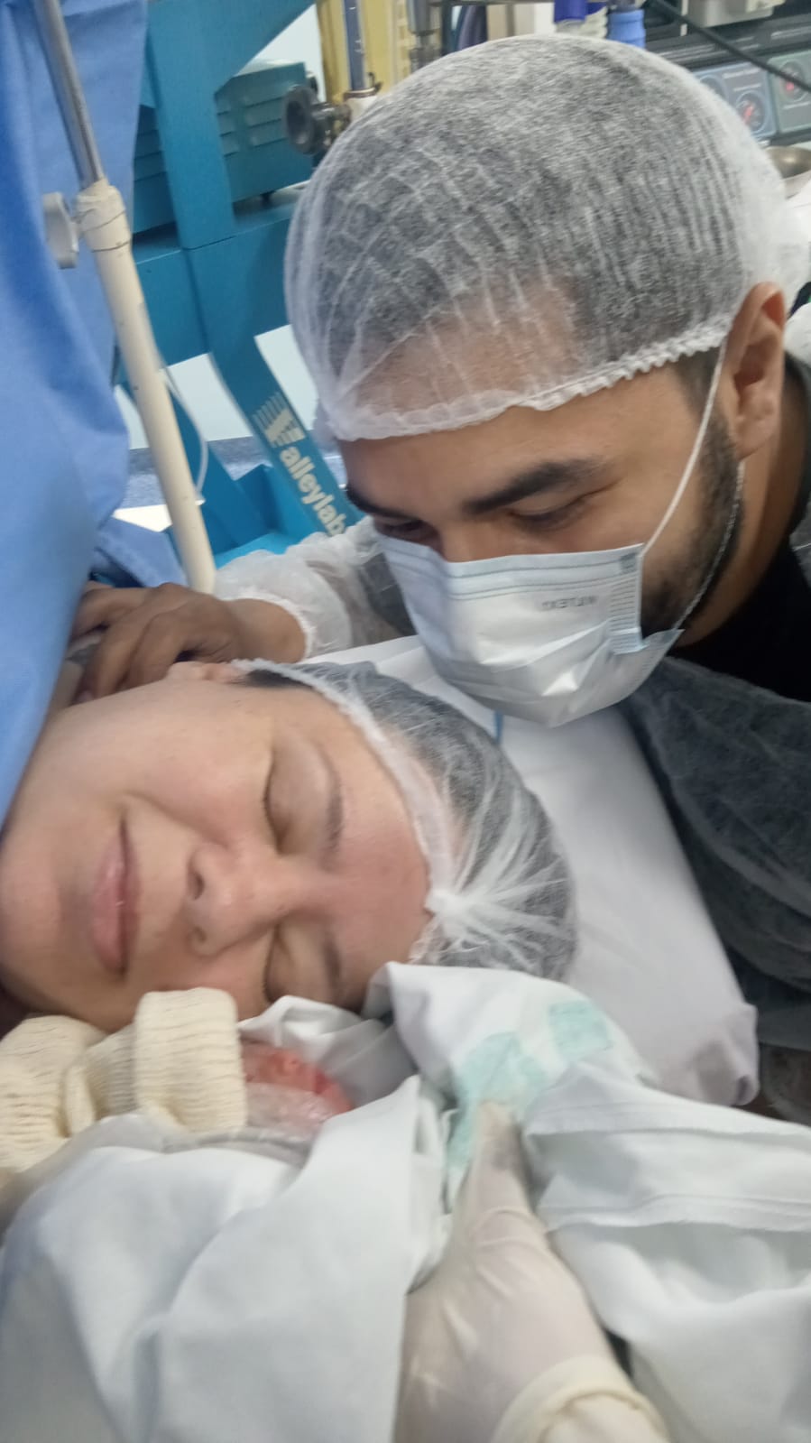 Primeiro bebê do ano em Canoas nasceu com 775 gramas