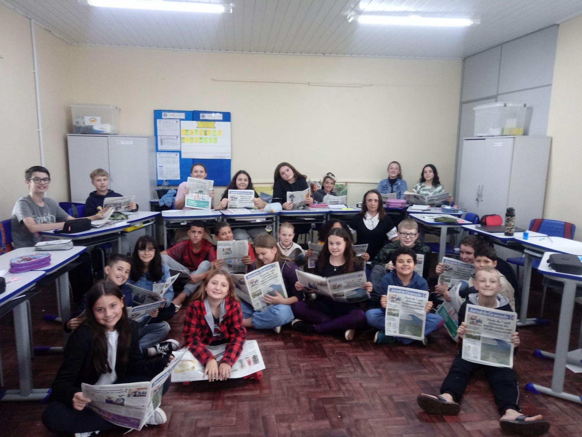 Alunos de Gramado celebram a Semana da Leitura com atividades dinâmicas
