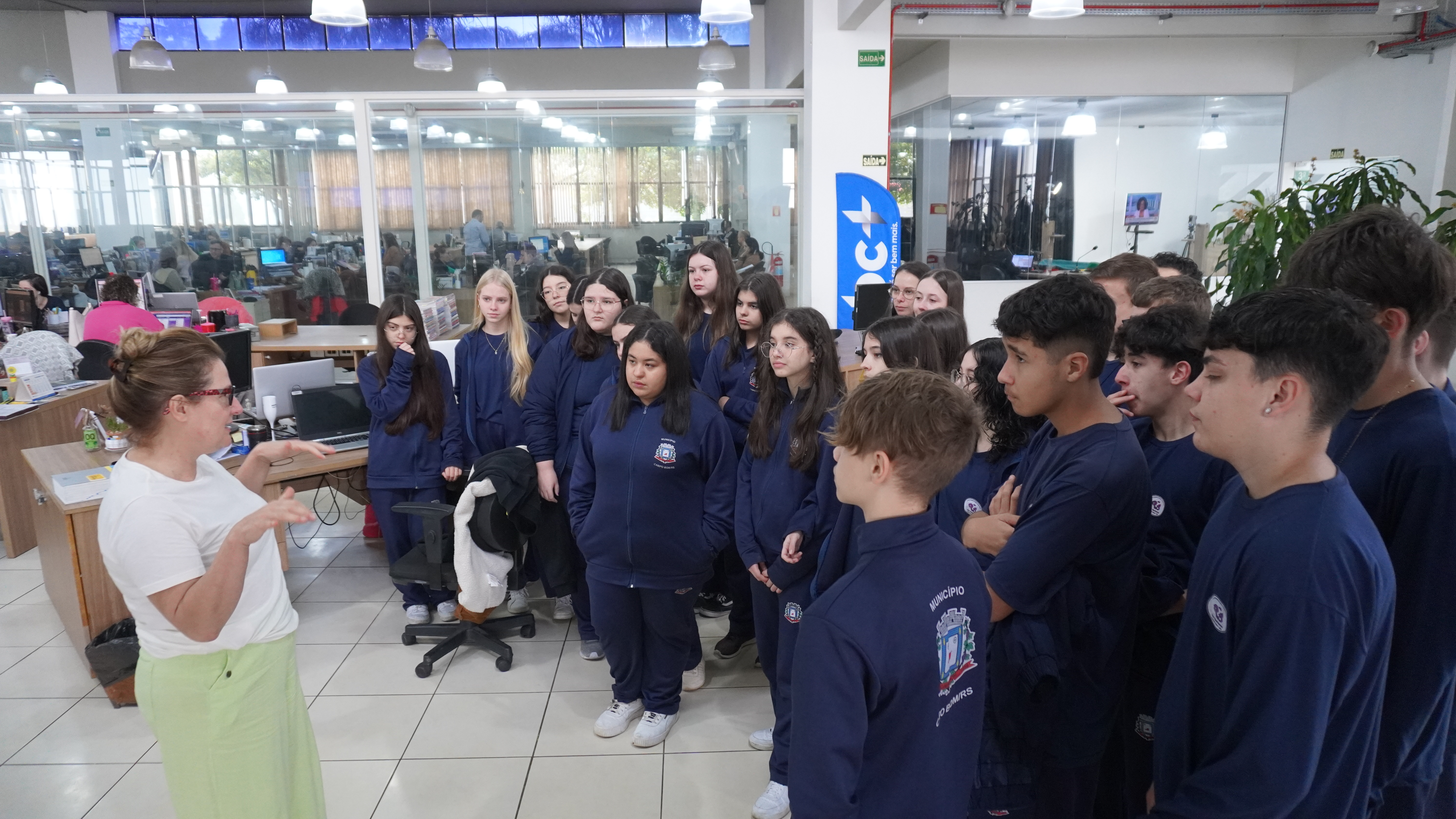 Última Visita ao Grupo Sinos Antes das Férias Escolares