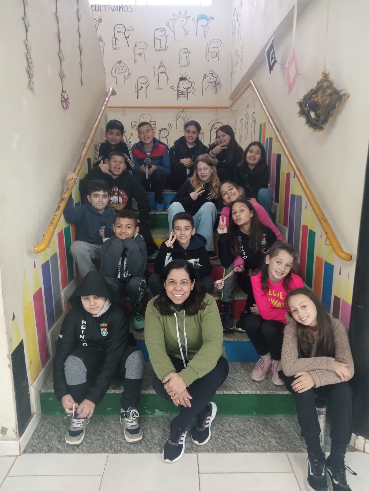 Alunos de Estância Velha realizam atividade com o Jornal NH
