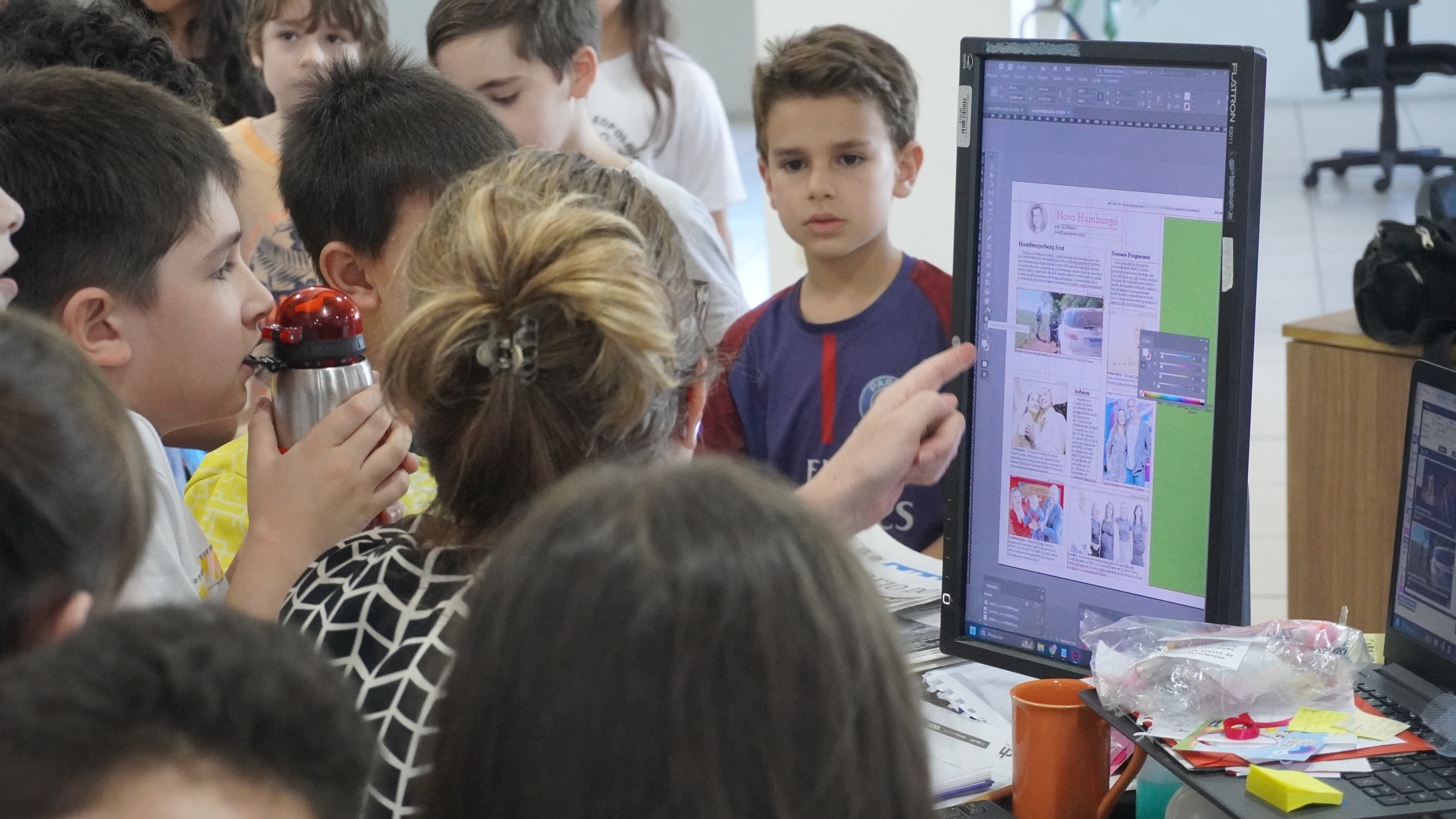Comunicação, história e conscientização: saiba mais sobre a visita de alunos no Grupo Sinos
