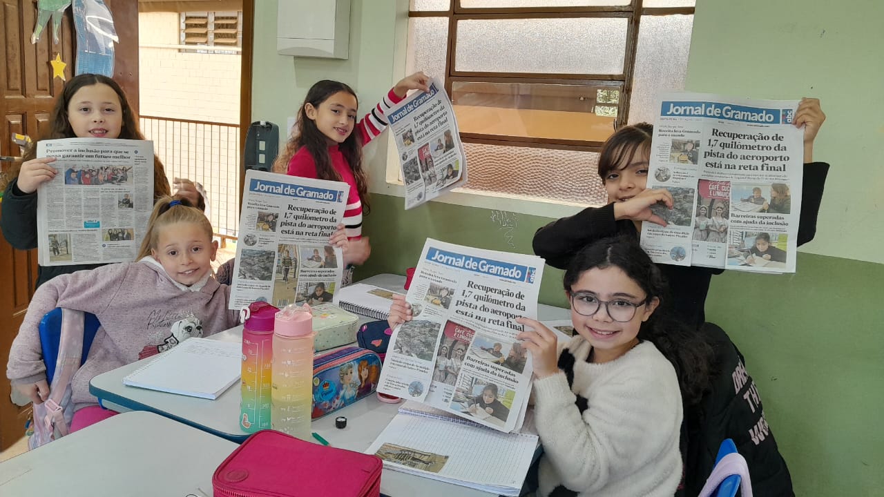 Alunos da Serra gaúcha aprendem sobre sustentabilidade com o Jornal de Gramado