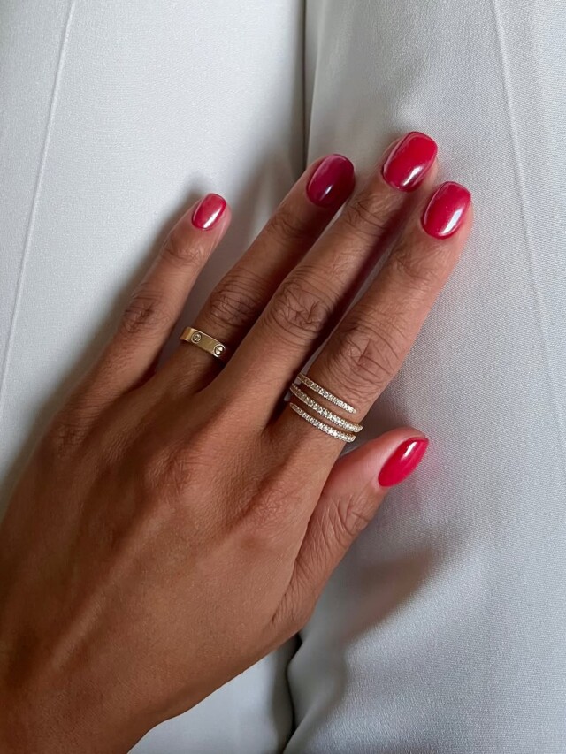 Essas 5 cores de esmalte s&atilde;o perfeitas para unhas curtas e quadradas