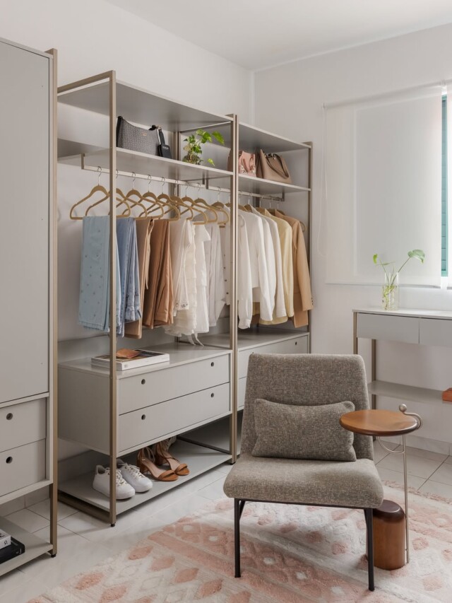 3 dicas para montar um closet pequeno e barato