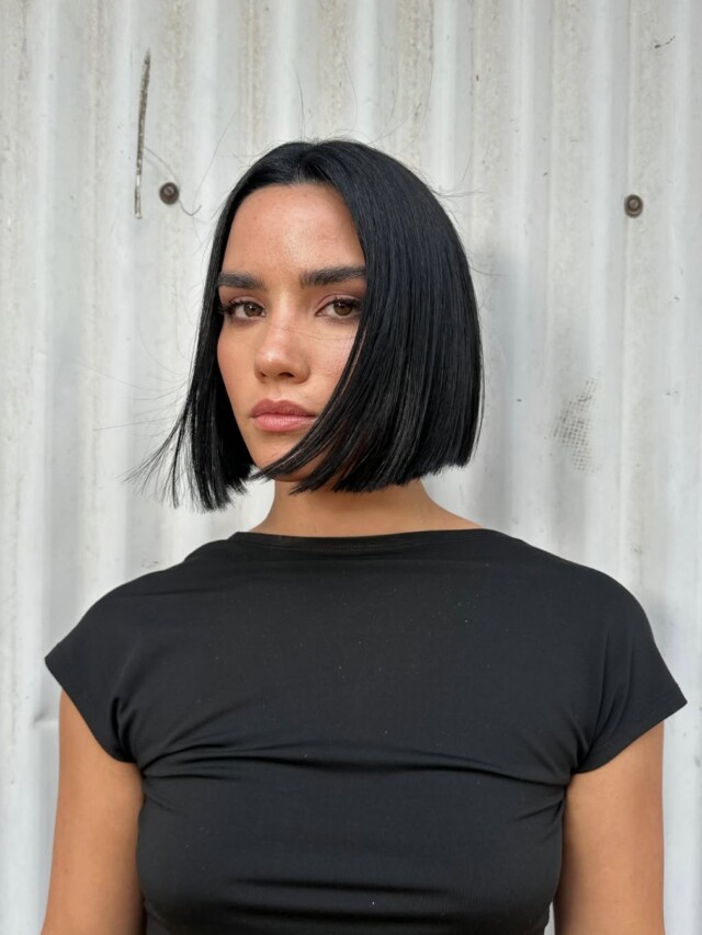 8 inspira&ccedil;&otilde;es para quem deseja um corte de cabelo chanel liso