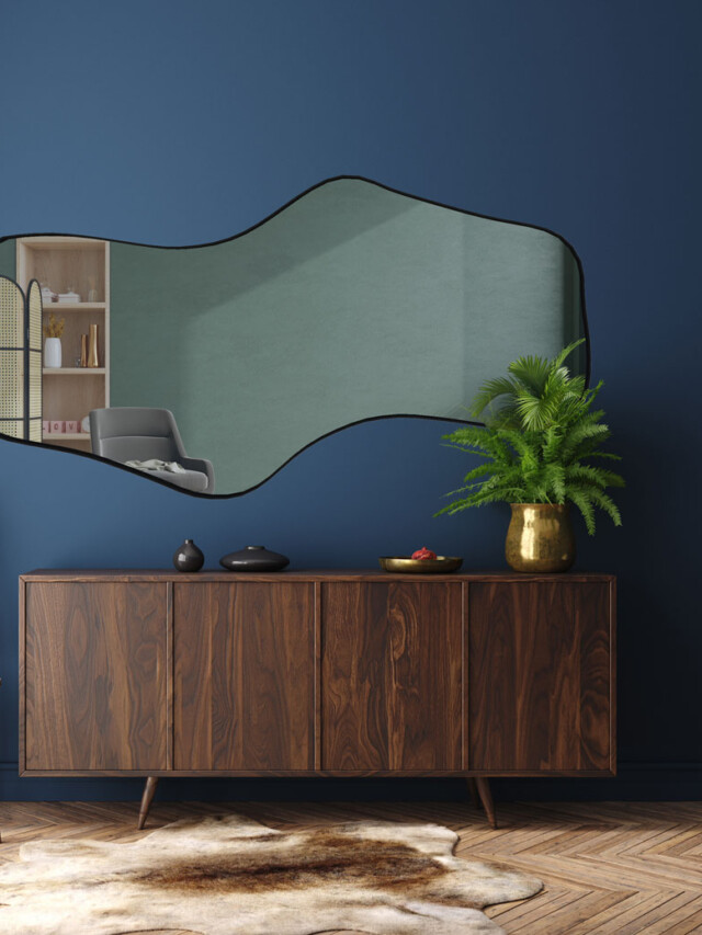 Espelho org&acirc;nico &eacute; a combina&ccedil;&atilde;o de eleg&acirc;ncia e design fluido