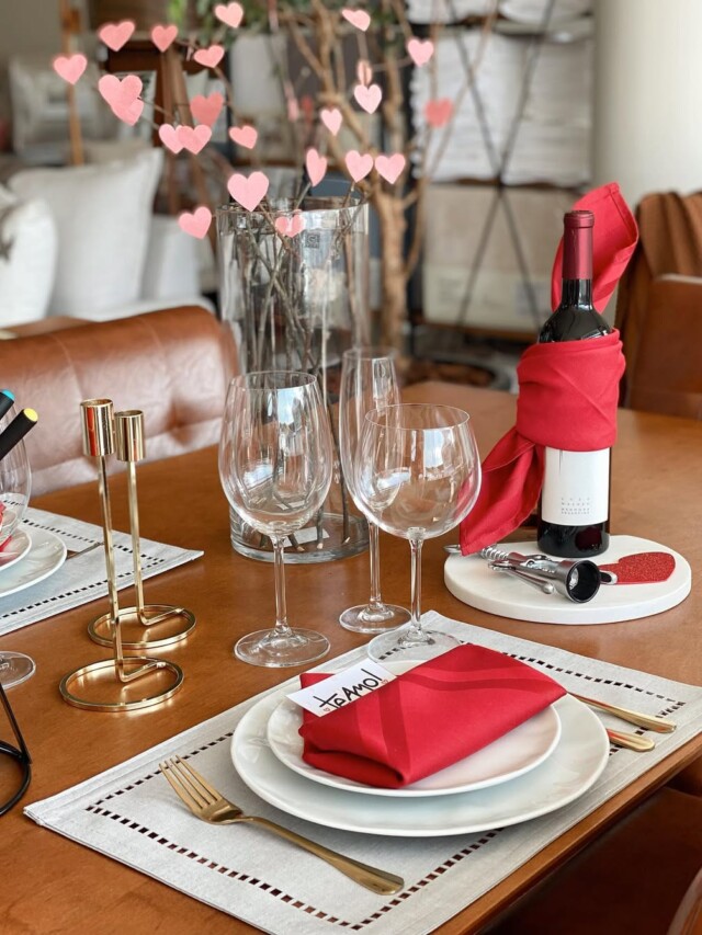 Como decorar a mesa para o Dia dos Namorados?