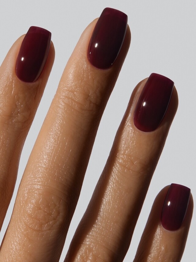 Unhas curtas e escuras: 5 cores de esmalte em alta