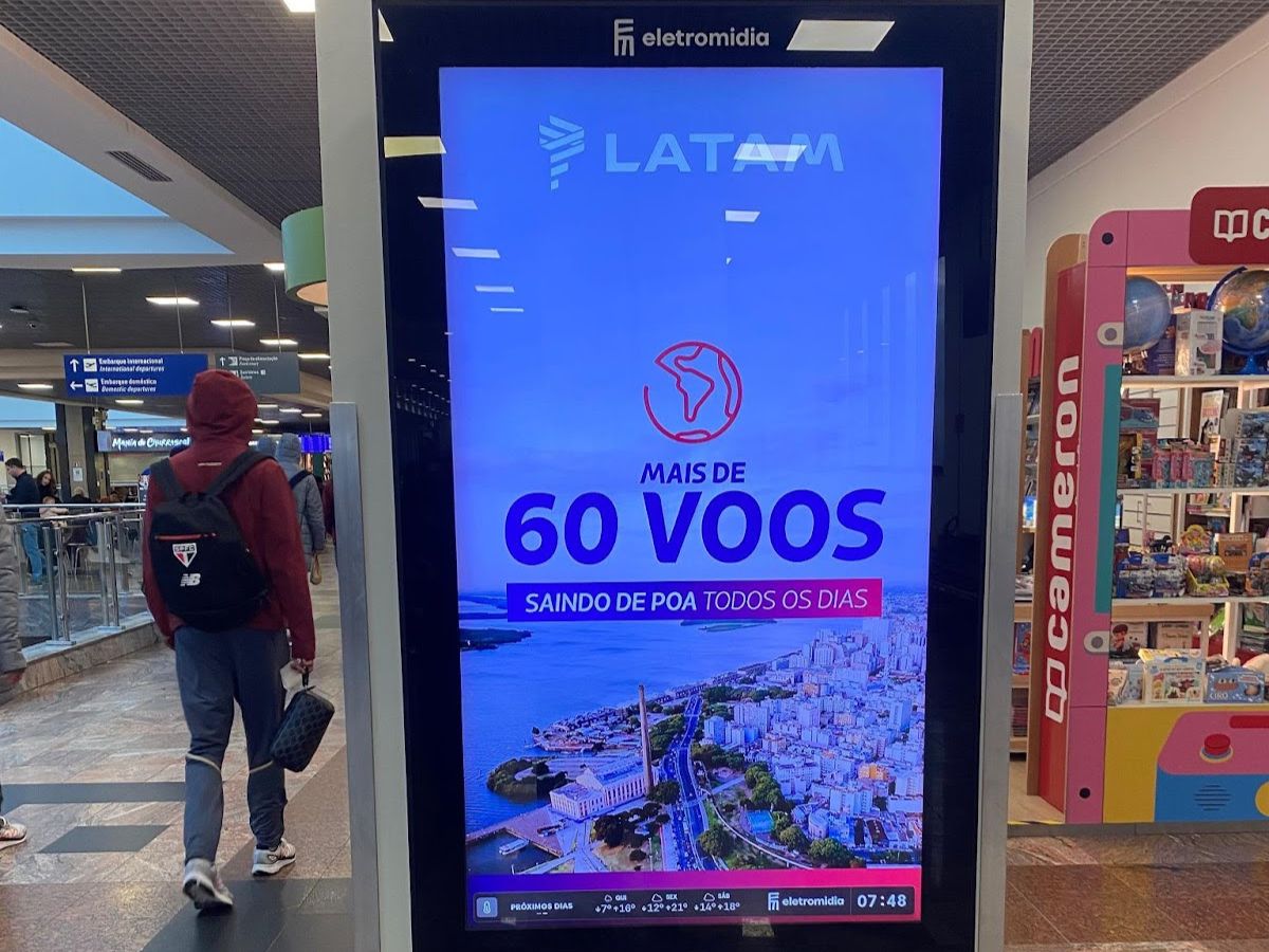 AEROPORTO: Latam vai ampliar número de voos em Porto Alegre