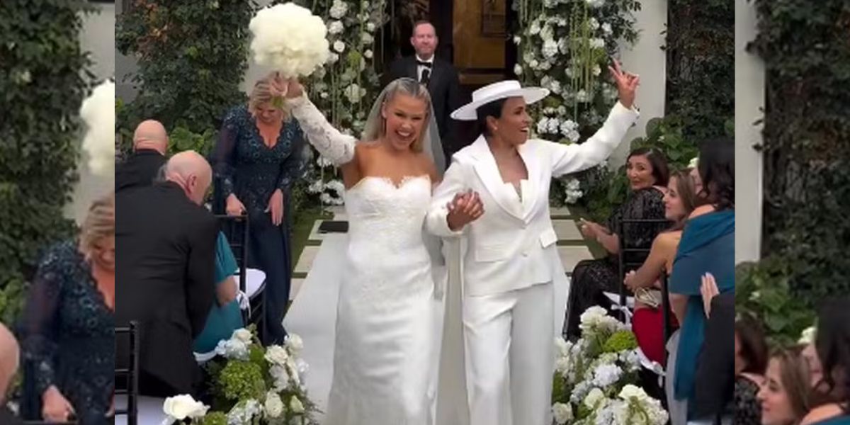 Casamento da rainha do futebol