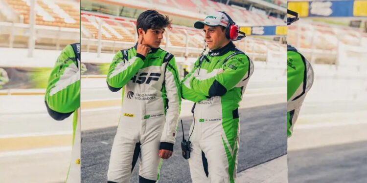 Pai e filho no automobilismo
