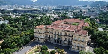O Palácio de São Cristóvão, onde fica o Museu Nacional. 

Foto: Marcelomania / Wikimedia Commons
