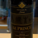 Um vinho da marca “Le Prince”, do Neymar.
Foto: KDS Food and Wine / Divulgação