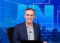 Sandro no Jornal Nacional. 

Foto: Raquel Cunha / Globo